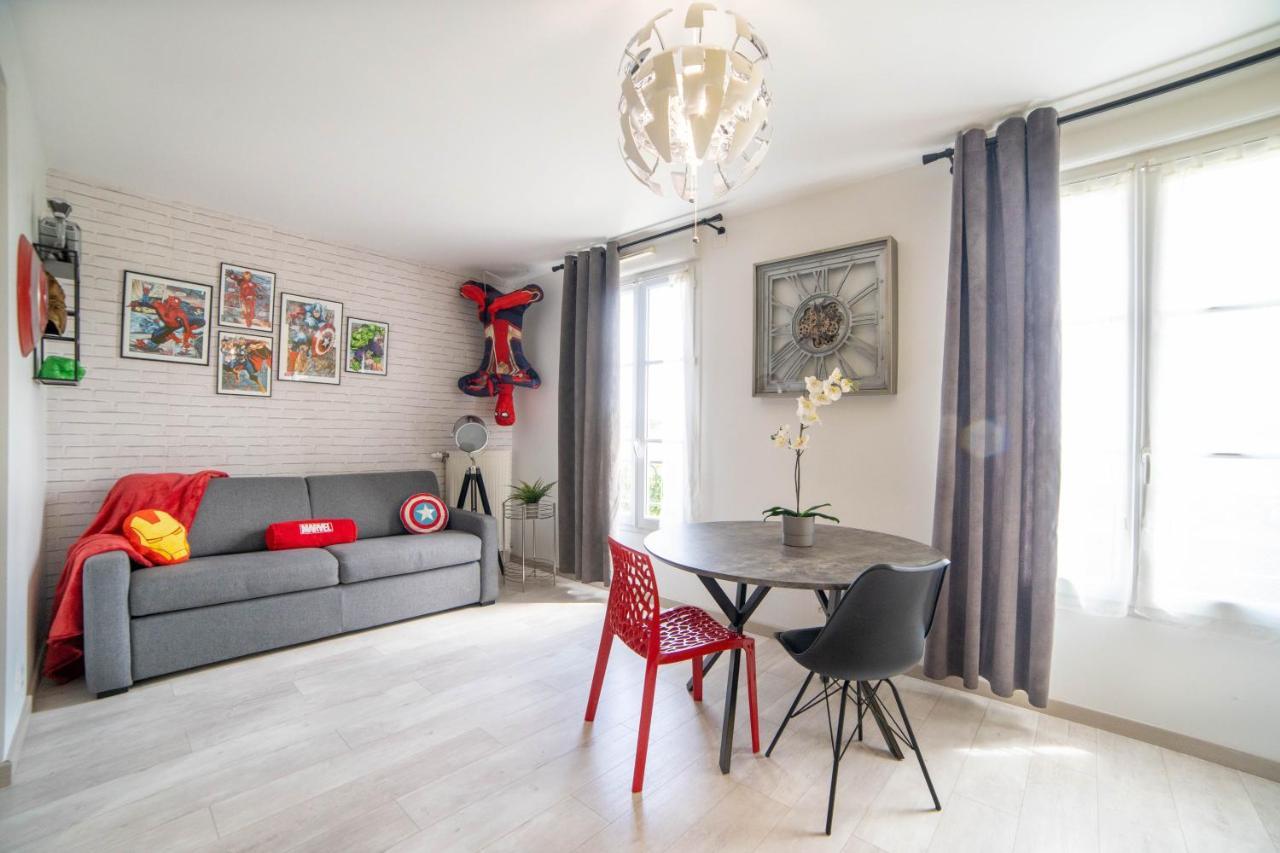 Air-Conditioned Apartment, Walking Distance To Disney - Disney Magical Homes, Paris Serris Luaran gambar