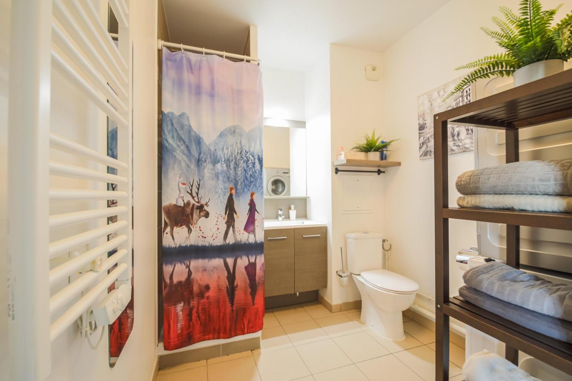Air-Conditioned Apartment, Walking Distance To Disney - Disney Magical Homes, Paris Serris Luaran gambar